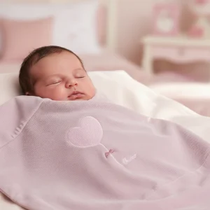 Coperta CHICCO cuoricino rosa