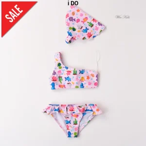 Costume i DO per bambina rosa da 12mesi a 8anni