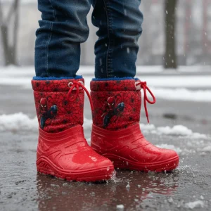 Galosce SPIDERMAN con interno in ecopelliccia 27 - 32