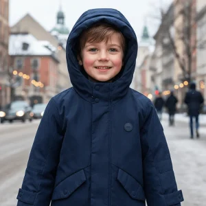 Giubbotto MAYORAL modello parka blu 2 anni - 10 anni