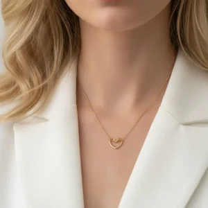 Collana oro cuore Sofia