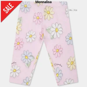 Leggings MONNALISA margherite 3 mesi - 36 mesi