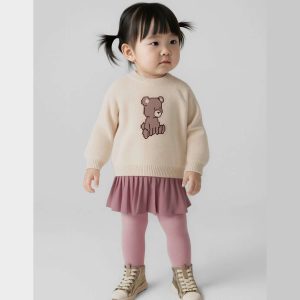 Completo MAYORAL maglioncino e gonna plissettata 6 mesi - 4 anni