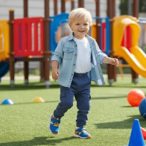 Pantalone MAYORAL modello cargo blu 6 mesi - 4 anni