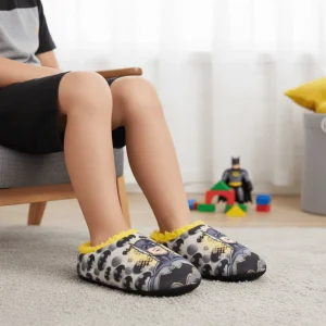 Pantofole BATMAN grigio e gialle 28/35