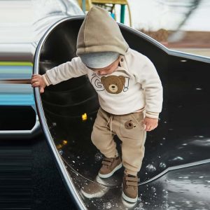 Pantalone MAYORAL orsetto beige 6 mesi - 4 anni