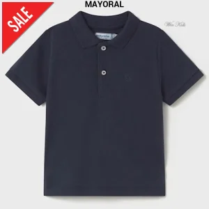 Polo MAYORAL blu  6 mesi - 4 anni