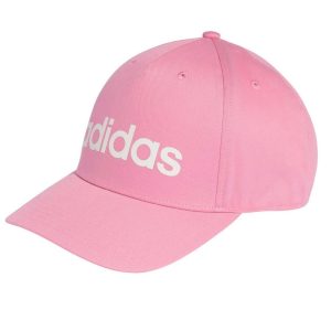 Cappello ADIDAS rosa con logo e visiera 4anni - 16 anni