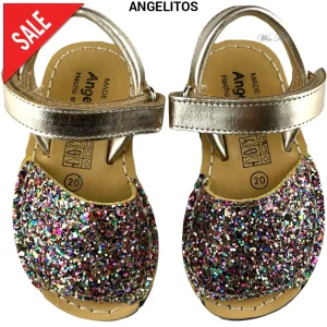 Sandali ANGELITOS glitter multicolor 20 - 34