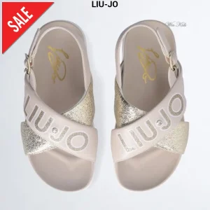 Sandali LIU JO beige e oro 25 - 37