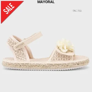 Sandali MAYORAL modello espadrillas panna 19 - 35