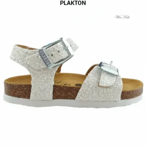 Sandali PLAKTON glitter bianco 24 - 35