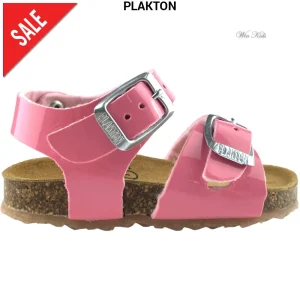 Sandali PLAKTON in vernice rosa 19 - 24