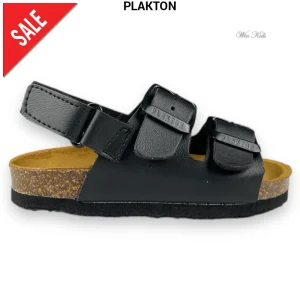 Sandali PLAKTON per bambini nero dal 24 al 35