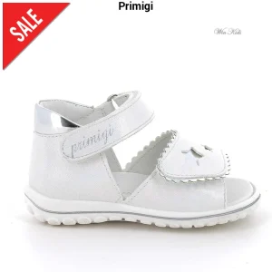 Sandali PRIMIGI bambina bianchi dal 19 al 26