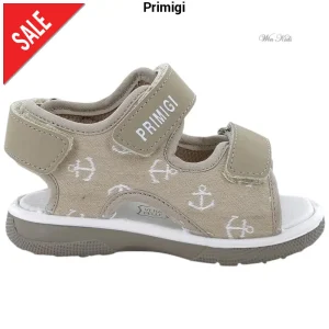 Sandali PRIMIGI primi passi beige con ancorette 19 - 26