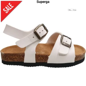 Sandali SUPERGA modello bio bianco 24 - 29