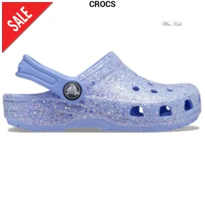 Sandalo CROCS lilla glitterati bambina 20 - 34
