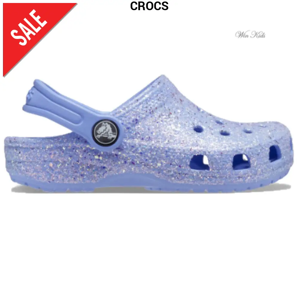 Sandalo CROCS lilla glitterati bambina 20 - 34
