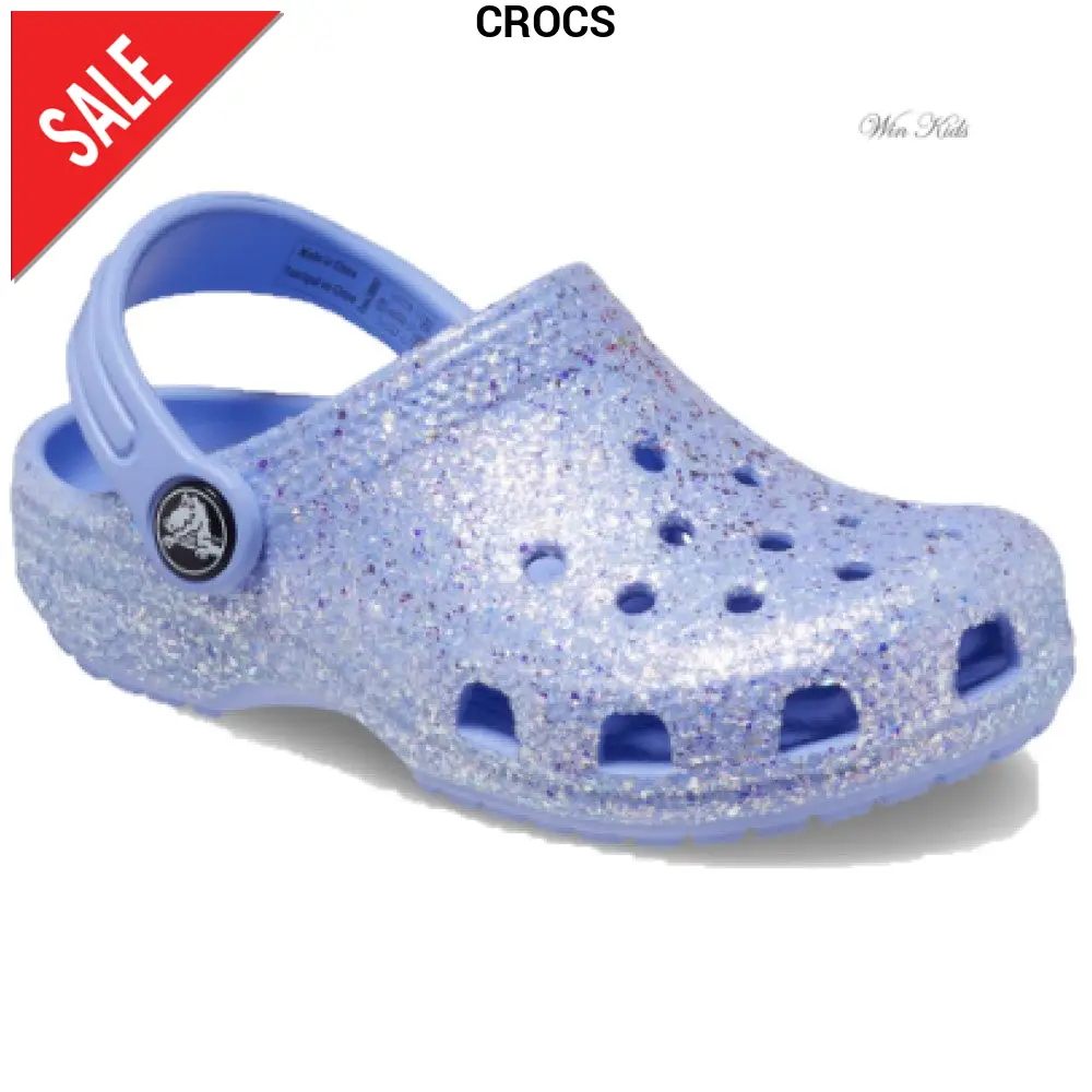 Sandalo CROCS lilla glitterati bambina 20 - 34 - immagine 5