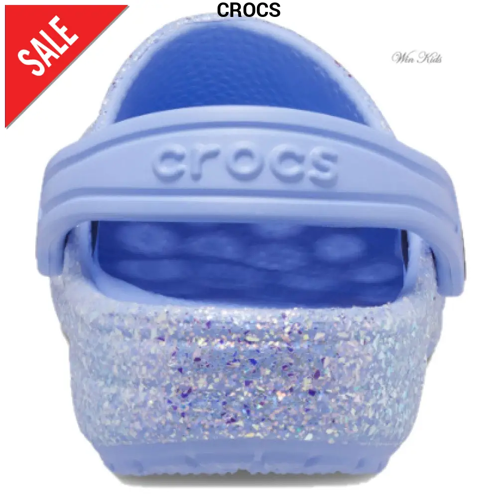 Sandalo CROCS lilla glitterati bambina 20 - 34 - immagine 3