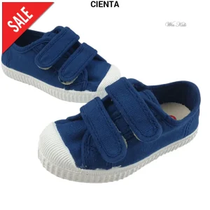 Scarpa CIENTA doppio velcro blu 21 - 35