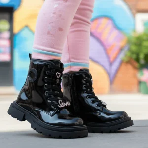 Scarpe Anfibio PRIMIGI con charms in strass dal 26 al 37