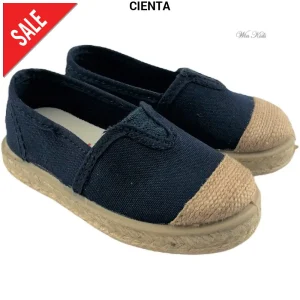 Scarpe CIENTA mocassino con corda blu 20 - 34