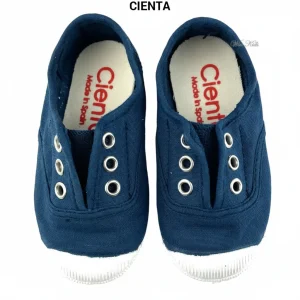 Scarpe CIENTA slip on punta in gomma blu 21 - 39