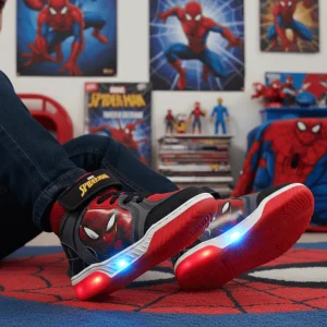 Scarpe SPIDER MAN con luci dal 24 al 31