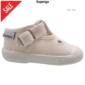 Scarpe SUPERGA modello occhietto bianco per bambini 18 - 25