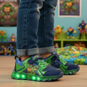 Scarpe TARTARUGHE NINJA con luci dal 24 al 31