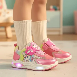 Scarpe UNICORNO con luci dal 24 al 31