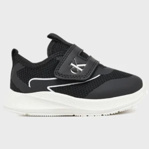 Scarpe CALVIN KLEIN nere per bambino chiusura con velcro dal numero 24 al 34