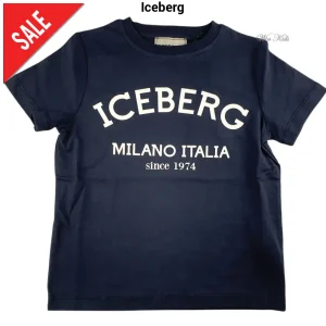 T-shirt ICEBERG Milano blu 4 anni - 16 anni