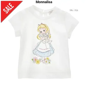 T-shirt Monnalisa coniglietto 3 mesi - 3 anni