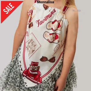 Top MONNALISA modello foulard 2 anni - 10 anni