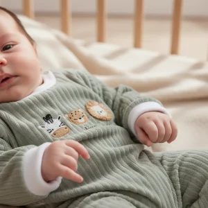 Tutina CHICCO ciniglia leoncino verde