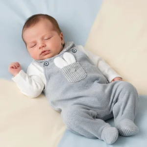 Tutina CHICCO ciniglia tema coniglietto 0 mesi - 3 mesi