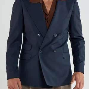 Giacca Socket 4 Bottoni Blu Napoli