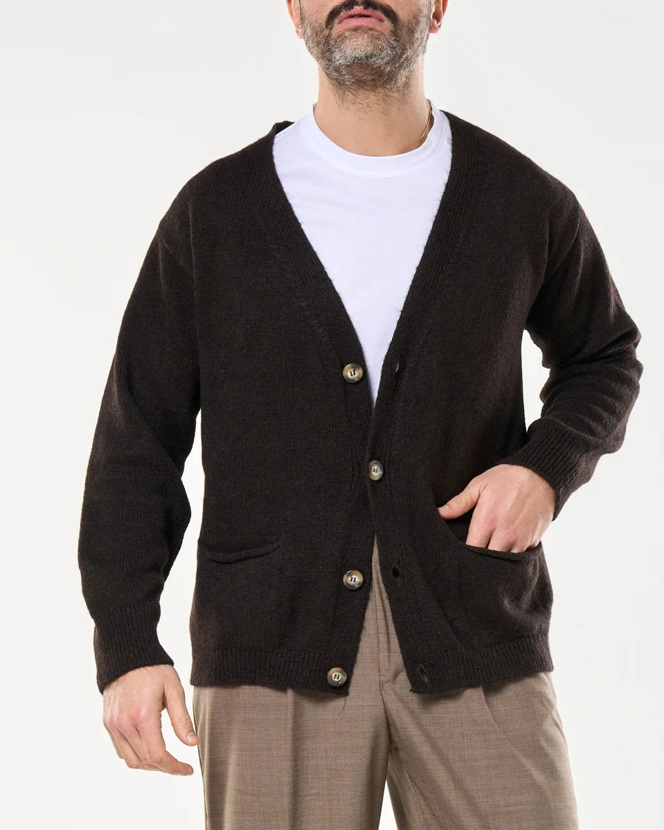 Cardigan Relax Knit Testa di Moro - immagine 2