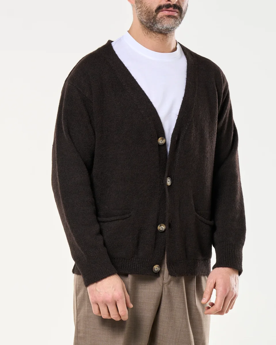 Cardigan Relax Knit Testa di Moro - immagine 4