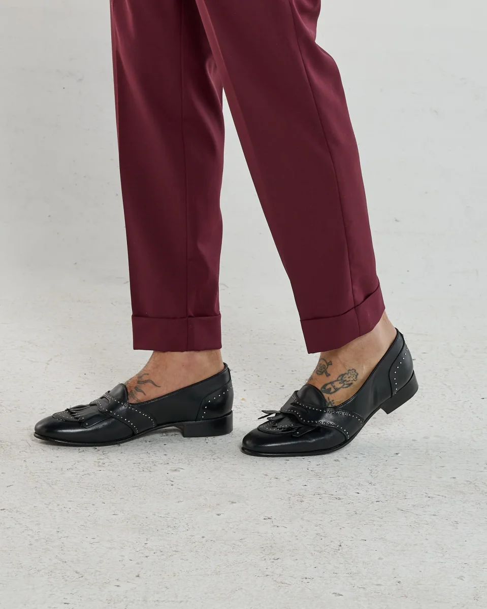 Pantalone con Bustino Tondo Amaranto Firenze - immagine 5