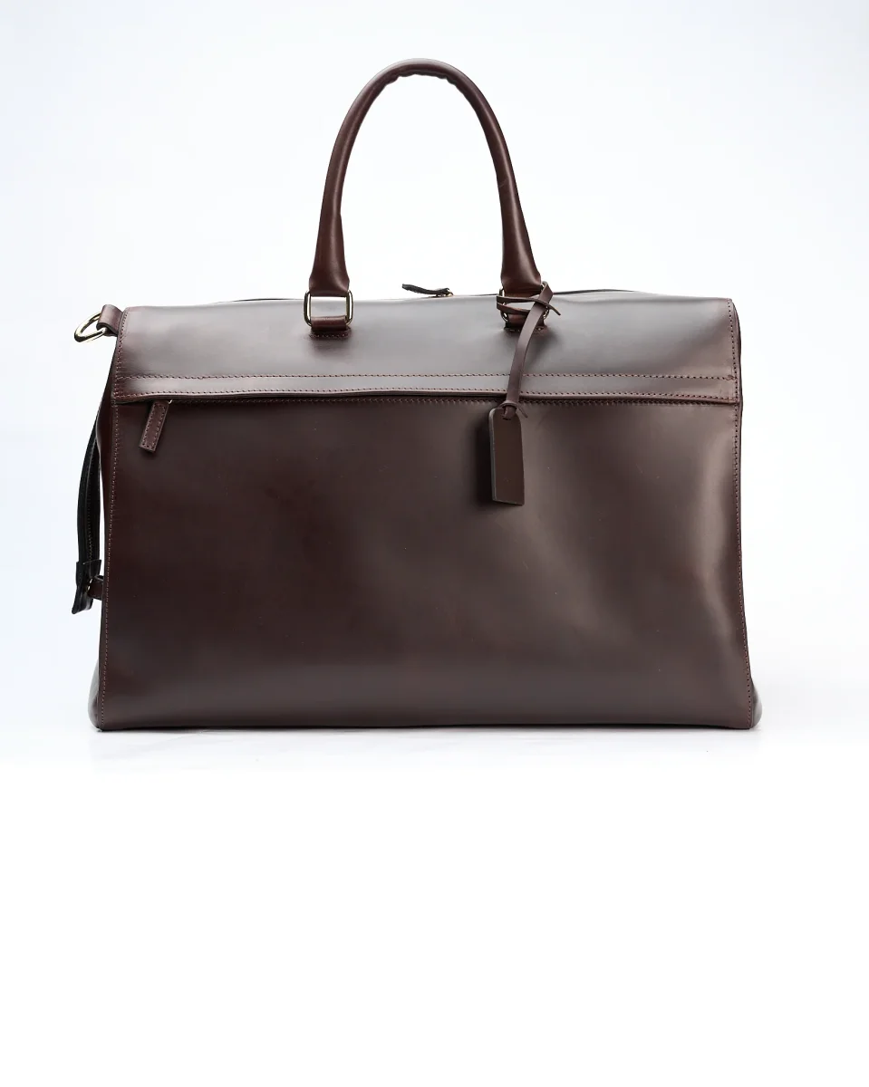 Borsone in Pelle Moro - immagine 4