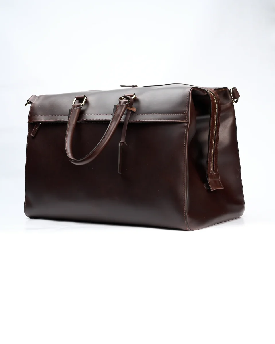 Borsone in Pelle Moro - immagine 3