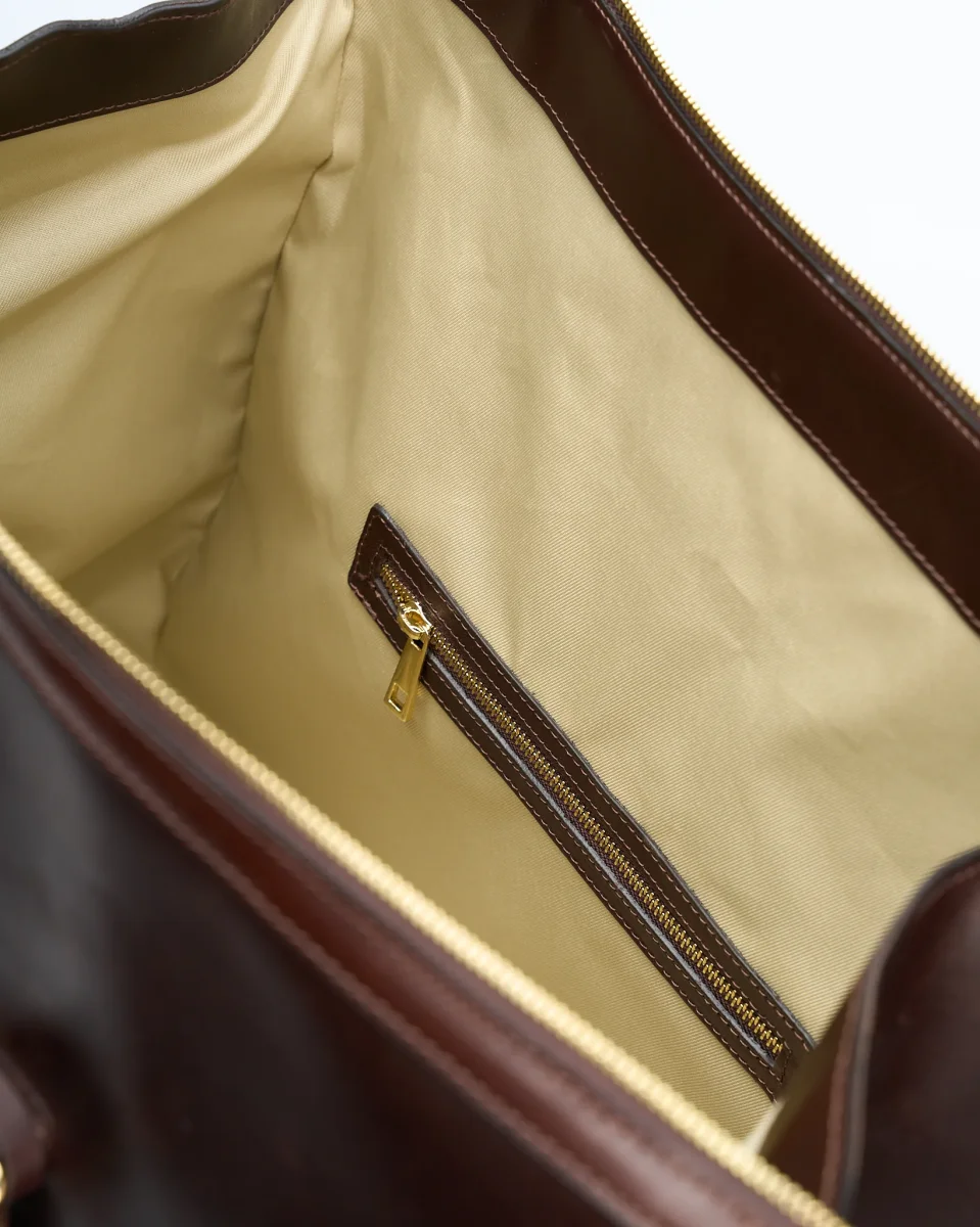 Borsone in Pelle Moro - immagine 7