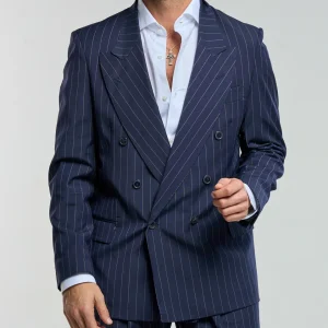 Giacca con Abbottonatura Profonda Verde Riva