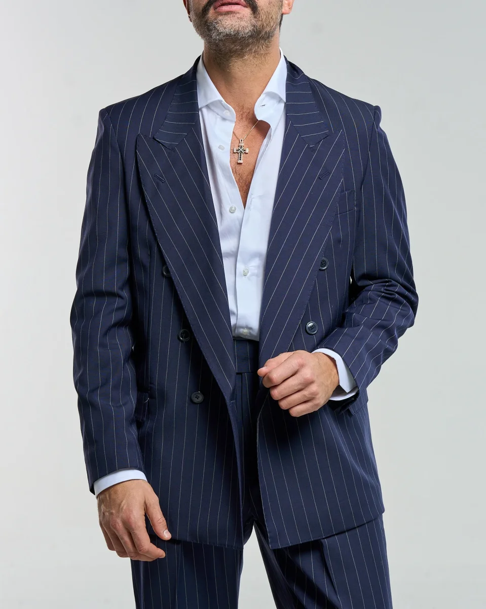 Giacca con Abbottonatura Profonda Verde Riva - immagine 5