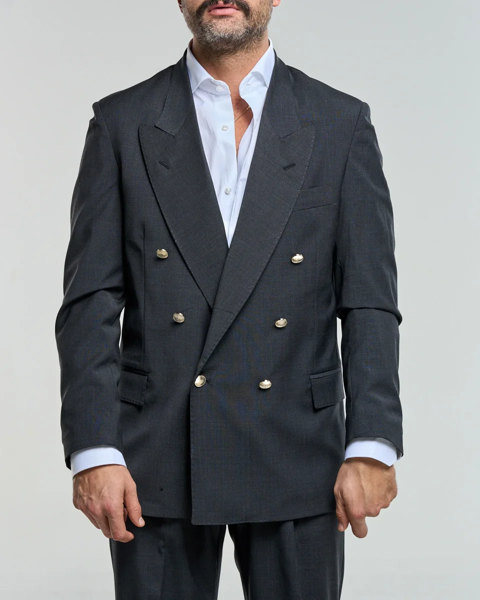 Giacca con Bottoni Oro Fumo Tokyo - immagine 2