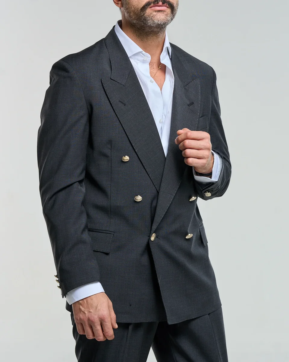 Giacca con Bottoni Oro Fumo Tokyo - immagine 5